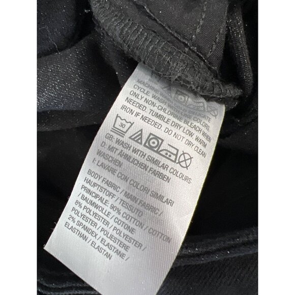 All Worthy Hunter McGrady Regular Black Signature Stretch Jeans Womens R 6 8 10 - Picture 6 of 8